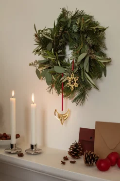 Georg Jensen 2024 kersthanger 2-delig, Palladiumgeplateerd< Kerstdecoraties