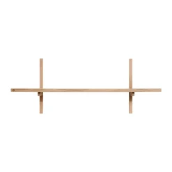 Andersen Furniture A Light Shelf wandrek 90x21x35 cm, Oak< Planken & Planksystemen
