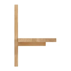 Andersen Furniture A Light Shelf wandrek 90x21x35 cm, Oak< Planken & Planksystemen