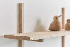 Andersen Furniture A Light Shelf wandrek 90x21x35 cm, Oak< Planken & Planksystemen