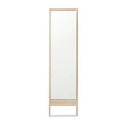 Form & Refine A Line wandspiegel, Wit eiken< Wandspiegels