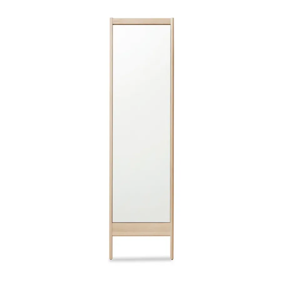 Form & Refine A Line wandspiegel, Wit eiken< Wandspiegels