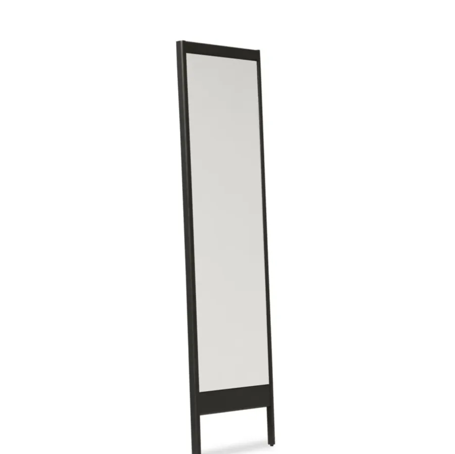 Form & Refine A Line wandspiegel, Zwart< Wandspiegels