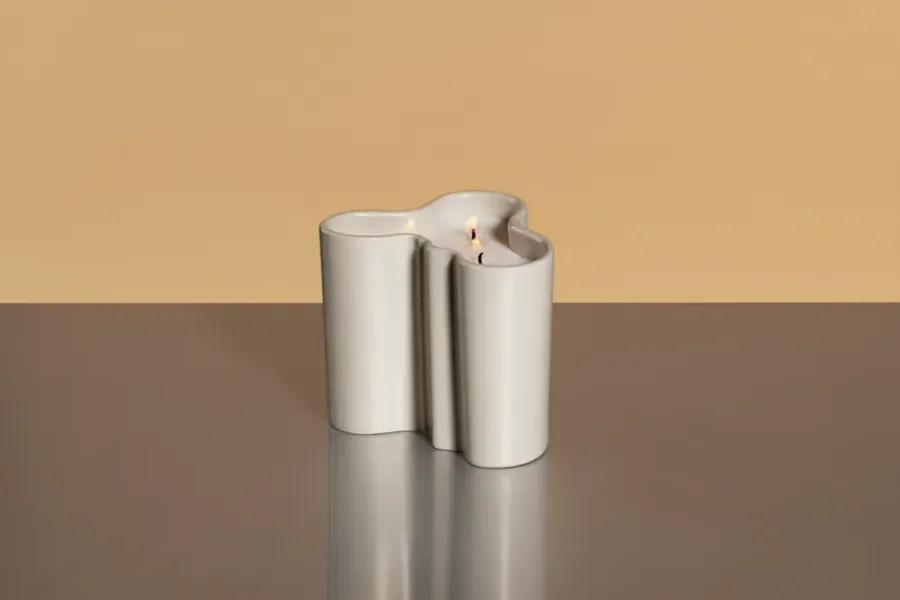 Iittala Aalto geurkaars 11 cm, Zand< Geurkaarsen & Aroma Diffusers