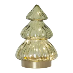 Star Trading Abete tafelornament kerstverlichting 18 cm, Groen< Kerstdecoraties