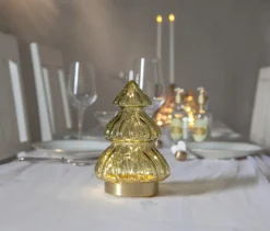 Star Trading Abete tafelornament kerstverlichting 18 cm, Groen< Kerstdecoraties