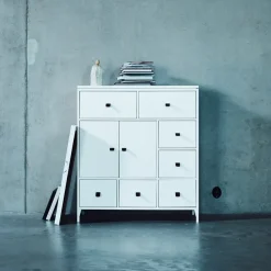 Mavis Abisko dressoir, Wit< Ladekasten & Dressoirs
