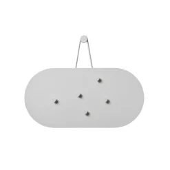 Zone Denmark A-Bulletin Board prikbord, soft grey, magneten inbegrepen< Prikborden