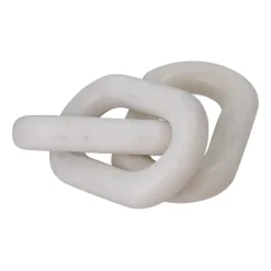 Bloomingville Adee decoratie 13 cm, Wit< Decoratieve Accessoires