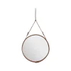 GUBI Adnet Ronde Spiegel, brown, large< Wandspiegels|Ronde Spiegels