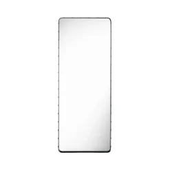 GUBI Adnet Vierkante Spiegel, black, large< Wandspiegels
