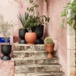 Ferm Living Agnes Plantenpot, natural, tall< Bloempotten