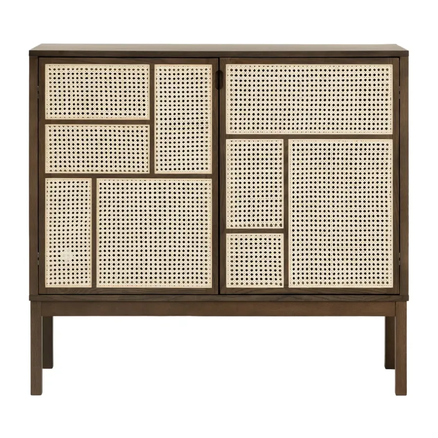 Design House Stockholm Air dressoir, Donker eiken, 120x110 cm, met poten< Kasten & Vitrines
