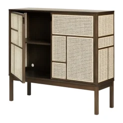 Design House Stockholm Air dressoir, Donker eiken, 120x110 cm, met poten< Kasten & Vitrines