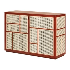 Design House Stockholm Air dressoir, Rood< Kasten & Vitrines