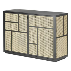 Design House Stockholm Air dressoir, Zwart< Kasten & Vitrines