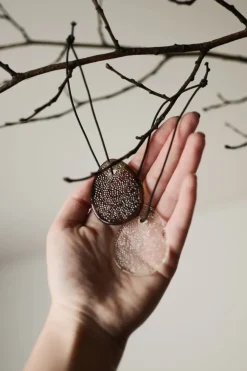 DBKD Airy hanging egg decoratiehanger, Brown< Paasdecoratie