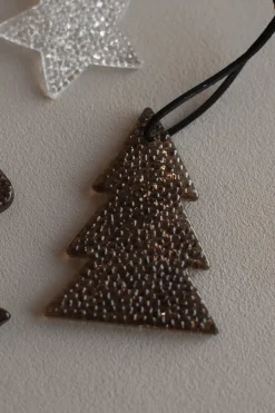 DBKD Airy hanging tree decoratiehanger, Brown< Kerstdecoraties