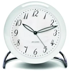 Arne Jacobsen Clocks AJ LK tafel klok, wit< Tafelklokken