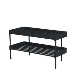 SMD Design Alfred schoenenrek, antraciet, opbouwdeel< Schoenenrekken