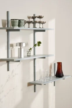Andersen Furniture A-Light Shelf wandplank Special Edition, Grey blue 90x21x35 cm< Planken & Planksystemen