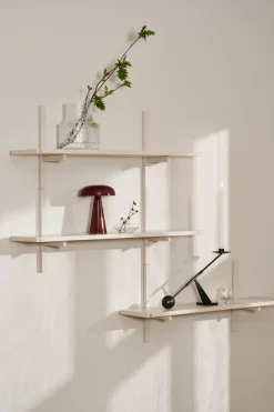 Andersen Furniture A-Light Shelf wandplank Special Edition, Light beige 90x21x35 cm< Planken & Planksystemen