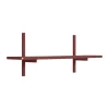 Andersen Furniture A-Light Shelf wandplank Special Edition, Wine red 90x21x35 cm< Planken & Planksystemen