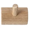 1898 Allsarp kapstokje 1 knop, Eikenhout< Haken & Hangers