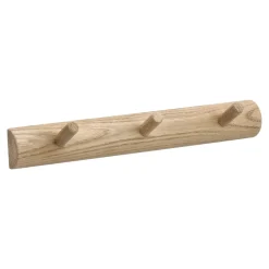 1898 Allsarp kapstokje 3 knoppen, Eikenhout< Haken & Hangers