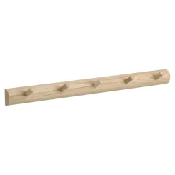 1898 Allsarp kapstokje 5 knoppen, Eikenhout< Haken & Hangers