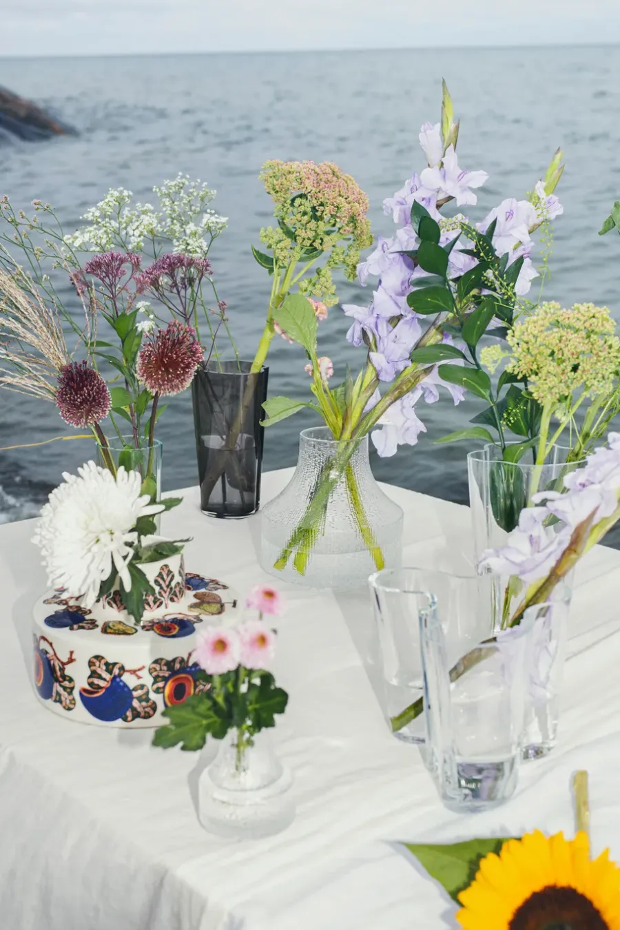 Iittala Alvar Aalto vaas helder, 220 mm.< Vazen