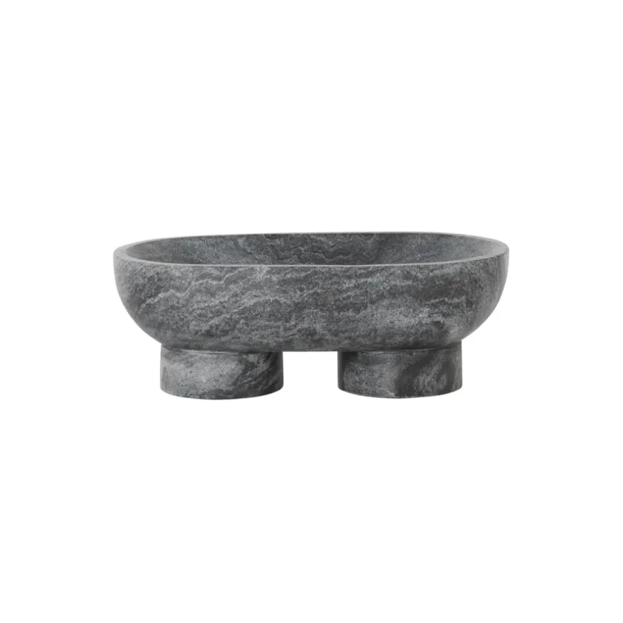 Ferm Living Alza schaal, zwart< Decoratieve Schalen