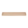 Andersen Furniture Andersen handdoekstang dubbel 73,5 cm, Lacquered oak< Handdoekenrekken & -Ringen