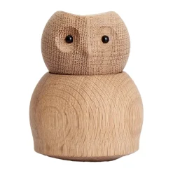 Andersen Furniture Andersen Owl houten figuur Medium, Oak< Houten Beelden