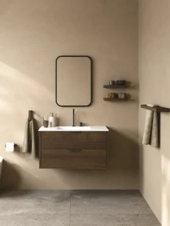 Andersen Furniture Andersen toiletpapierhouder, Dark Stain Matt Lacquer Ash< Toiletpapierhouders