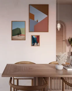 Paper Collective Angular Afternoon poster, 50x70 cm< Posters