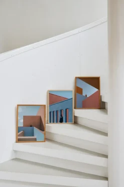 Paper Collective Angular Afternoon poster, 30x40 cm< Posters