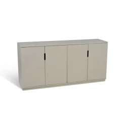 Mavis Aoko dressoir 77x160 cm, Beige< Ladekasten & Dressoirs
