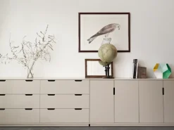 Mavis Aoko dressoir 77x160 cm, wit gelakt< Ladekasten & Dressoirs