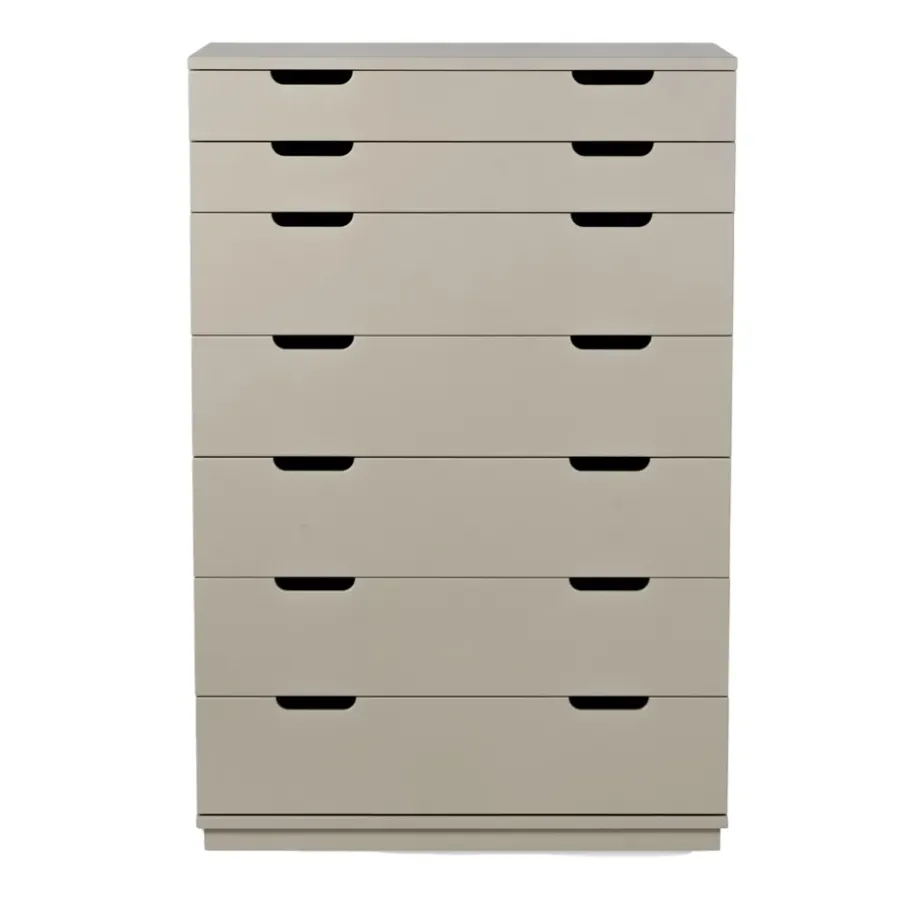 Mavis Aoko ladekast 7 lades, Beige< Ladekasten & Ladeblokken