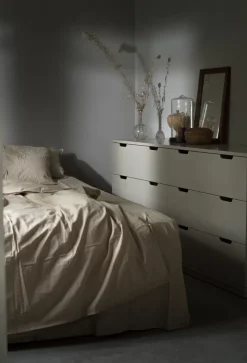 Mavis Aoko ladekast dubbel 6 lades, Beige< Ladekasten & Ladeblokken