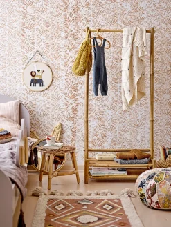 Bloomingville Aranya kleerhanger rotan 17x30 cm, Natuur< Kapstokken & Hangrekken|Haken & Hangers