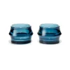 Holmegaard Arc waxinelichthouder 5 cm 2-pack, Donkerblå< Kaarsenhouders & Kaarsenborden