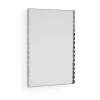 HAY Arcs Mirror Rectangle S spiegel 43,5x61,5 cm, Roestvrij staal< Wandspiegels
