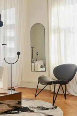 AYTM Arcus spiegel 140 cm, Zwart< Wandspiegels