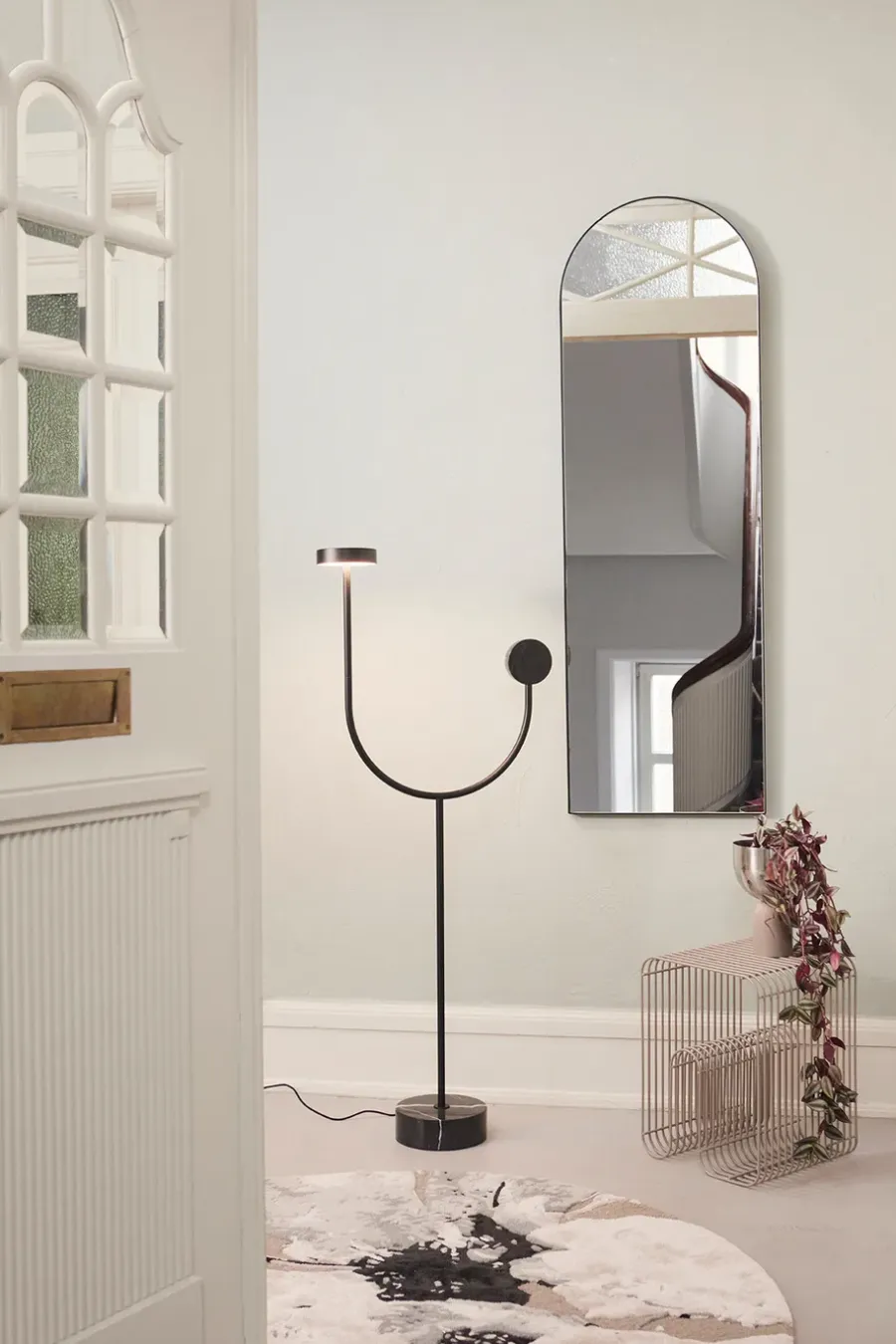 AYTM Arcus spiegel 115 cm, Zwart< Wandspiegels