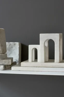 Gejst Arkis boekensteun 3-delig, Wit< Decoratieve Accessoires