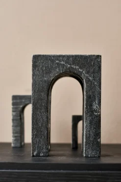 Gejst Arkis boekensteun 3-delig, Zwart< Decoratieve Accessoires