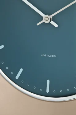 Arne Jacobsen Clocks Arne Jacobsen City Hall klok, Blauw, Ø29 cm< Wandklokken