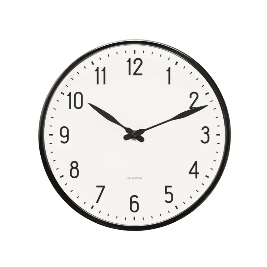 Arne Jacobsen Clocks Arne Jacobsen Station wandklok, 21cm< Wandklokken